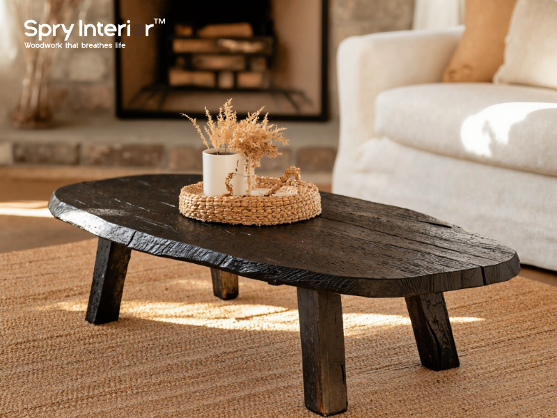 Mcm oval coffee table sales