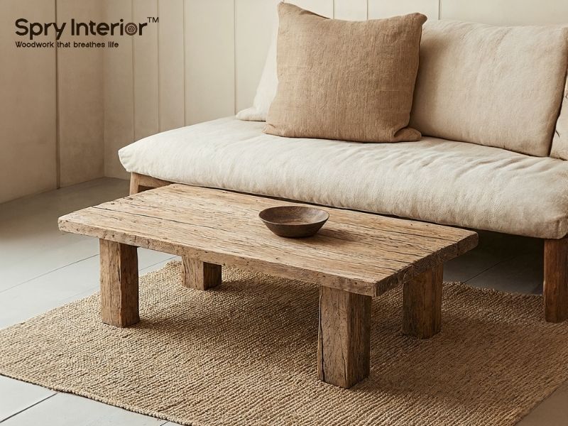 Metal and Wood Coffee Table Round: A Perfect Blend of Style and Durability