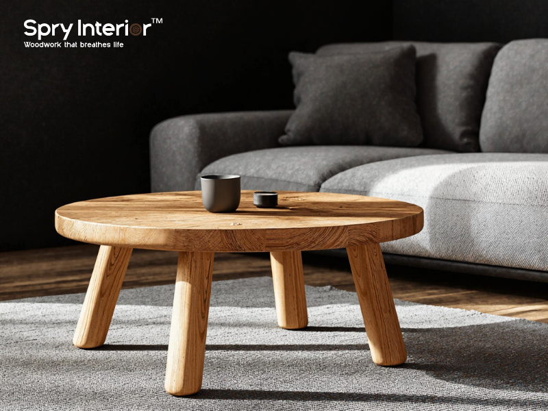 Contemporary Round Wood Coffee Tables: The Timeless Appeal