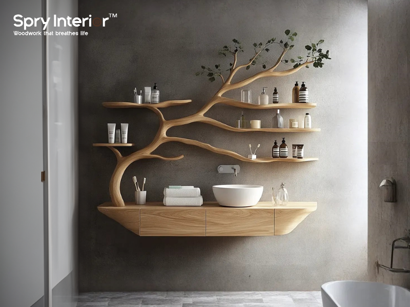 Floating Bathroom Vanity with Drawers