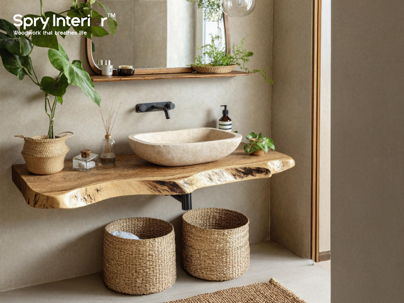 What is the top of a bathroom vanity called?