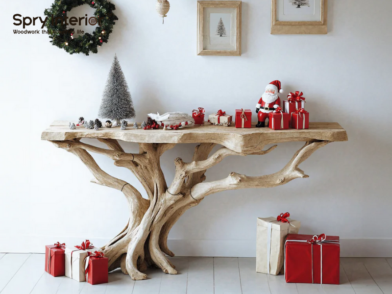 Console Table for Christmas 2025