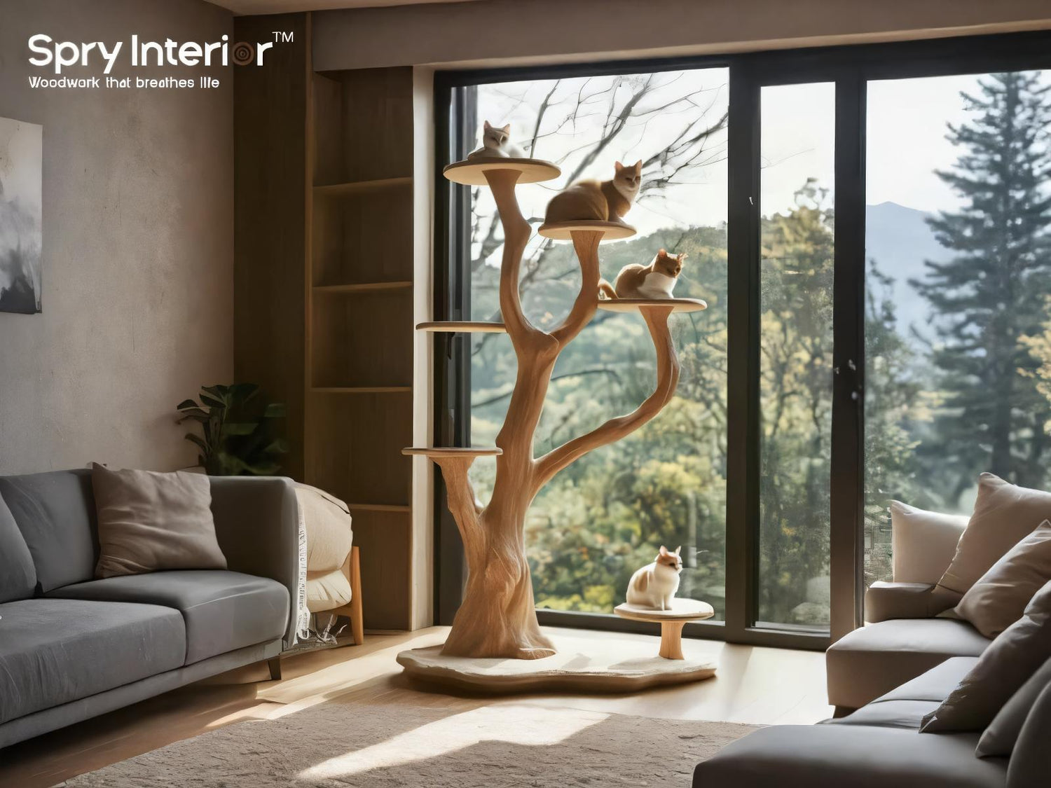 Cat Condo That Looks Like a Tree