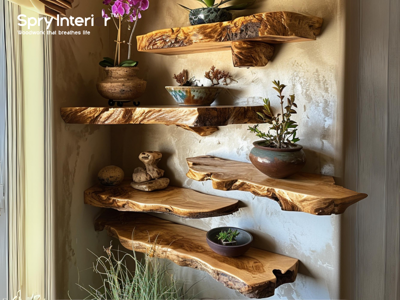 6 Creative Floating Shelves Ideas to Showcase Your Wall Art
