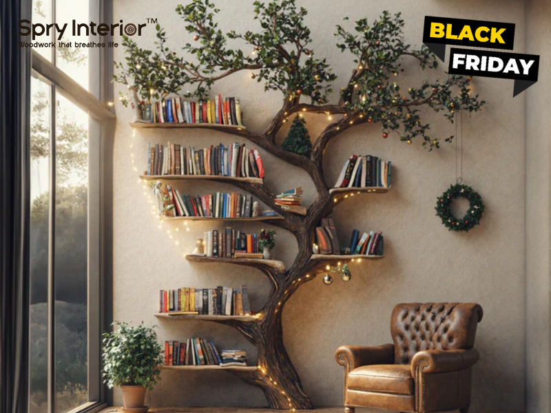 Tree Bookshelf for Black Friday 2025