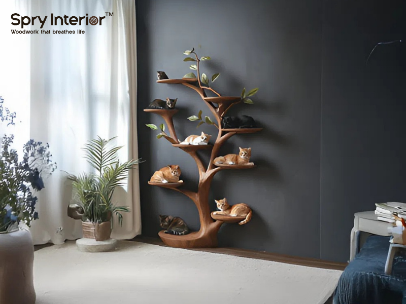 cat-furniture-on-wall