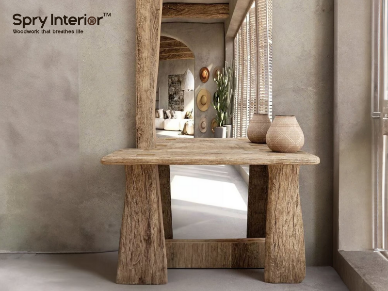 What is the use of an entryway table?