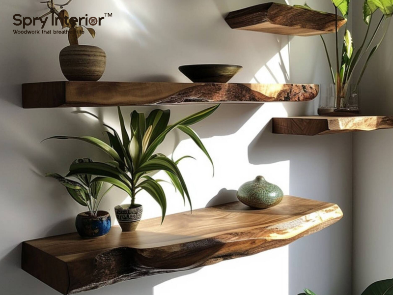 Light Wood Floating Shelf: A Stylish and Functional Addition to Your Home