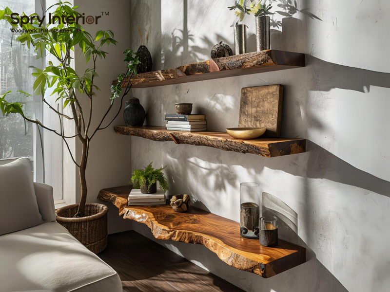 Decorative Wood Shelves for Walls
