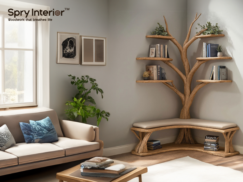 how-much-space-between-nursery-bookshelves