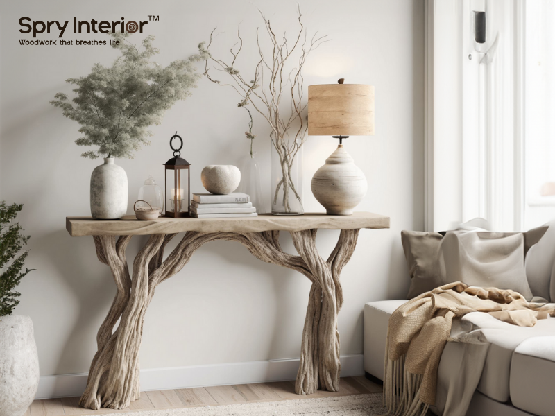 Wooden Entry Way Table - The Perfect Drop Zone for Your Home