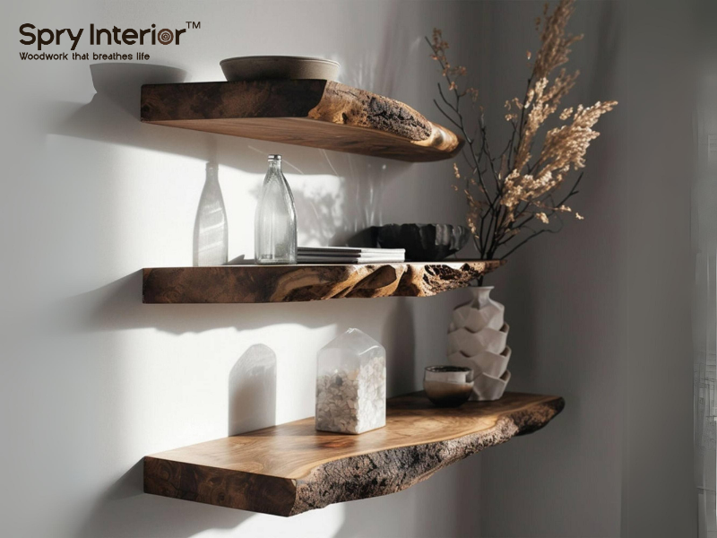 Rustic Wooden Shelves for Wall: Bringing Warmth and Style to Your Home