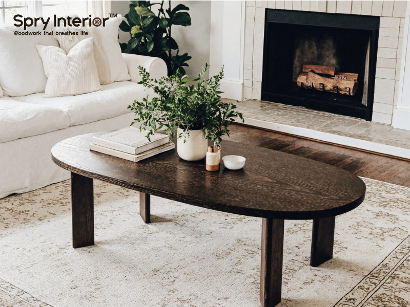 Dark Rustic Coffee Table - Adding Focal Point to Your Home