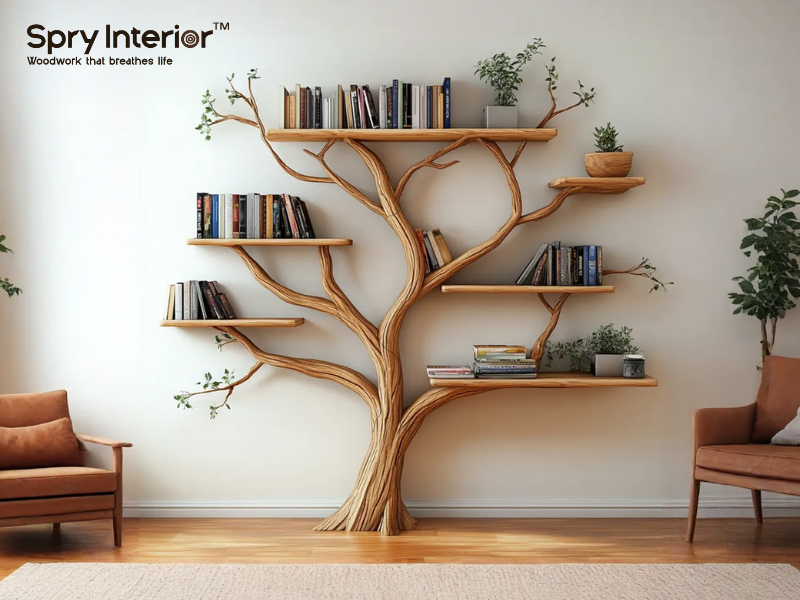 Wall Tree Bookshelf for Independent's Day 2025