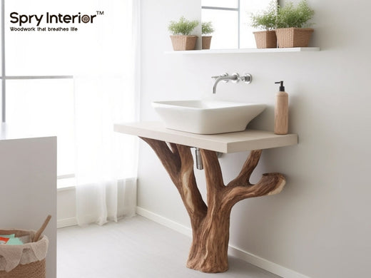 Farmhouse White Bathroom Vanity - A Timeless Blend of Rustic and Modern Elegance