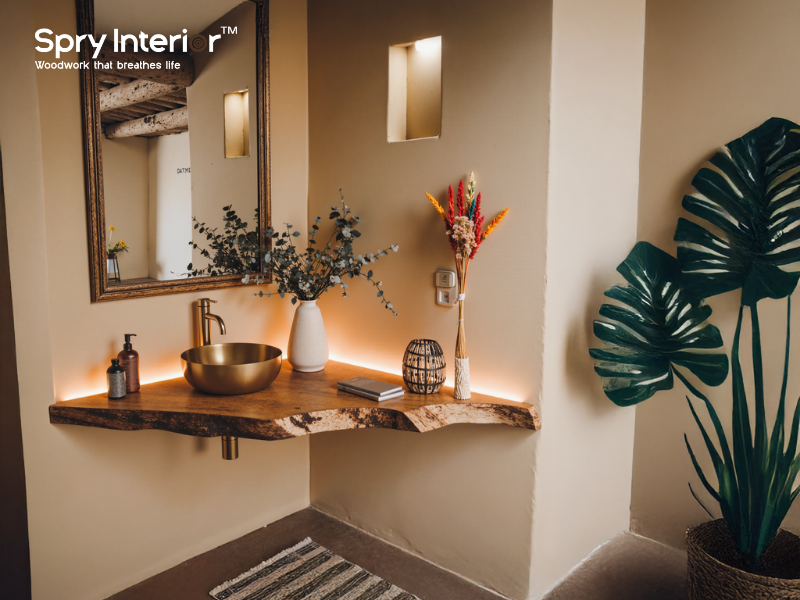 Mid Century Modern Bathroom Wall Cabinet - Elevate Your Bathroom Storage with Style