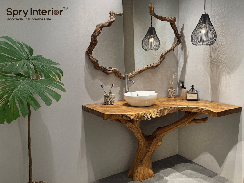 Vintage Bathroom Vanity Unit - Timeless Elegance for Your Bathroom