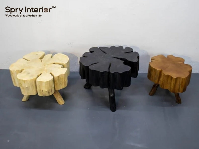 Trunk Wood Coffee Table – The Perfect Blend of Style and Storage for Your Living Room