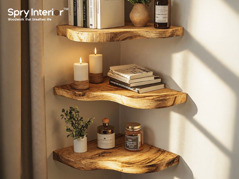 Corner Floating Shelves San Jose - Elevate Your Interior