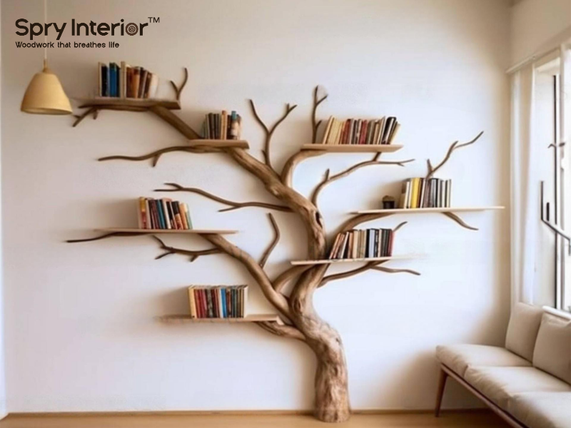 What is a shelf in a wall called?