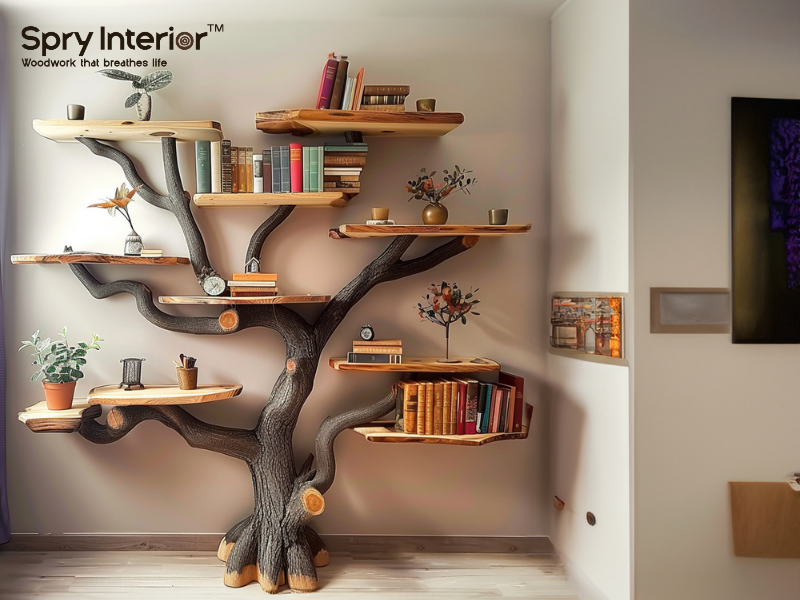 Standing Tree Bookshelf in Sacramento: A Unique and Elegant Item