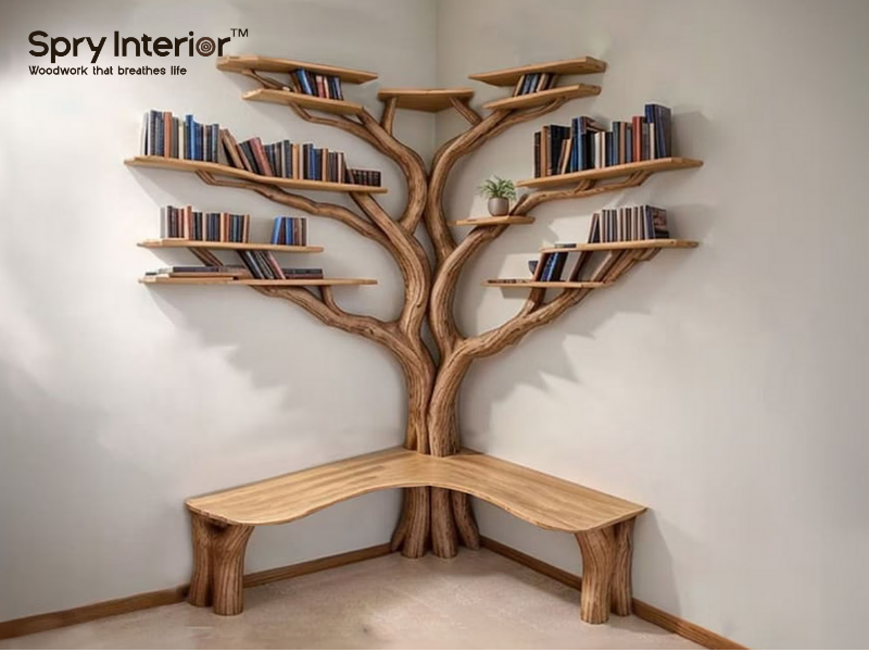 5 Modern Tree Bookshelf Designs That Will Elevate Your Home Decor!