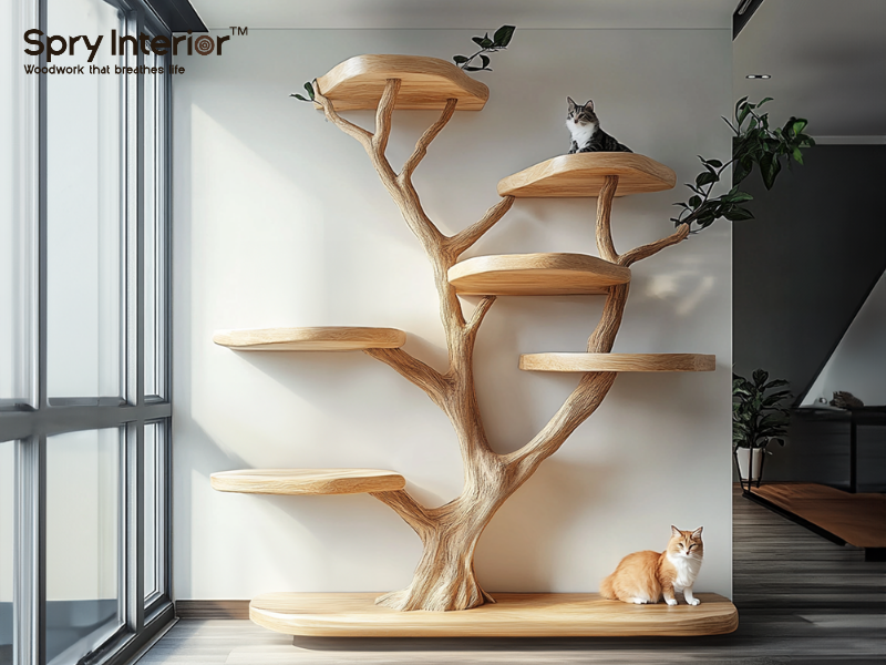 Mid Century Modern Cat Scratcher