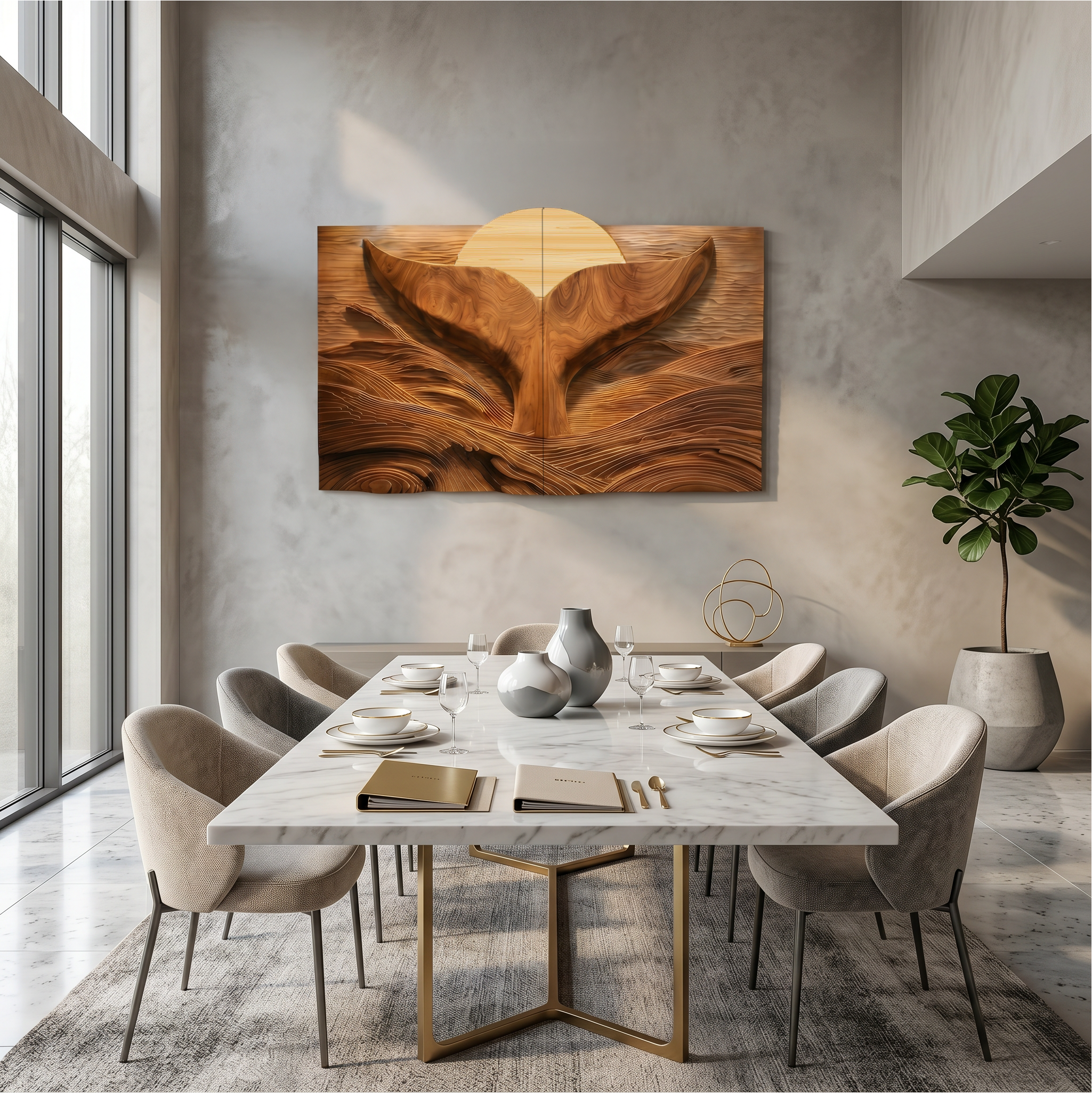 Eagle Sunrise Wall Art Panel For Dining Room And Living Room SINLSAWD093
