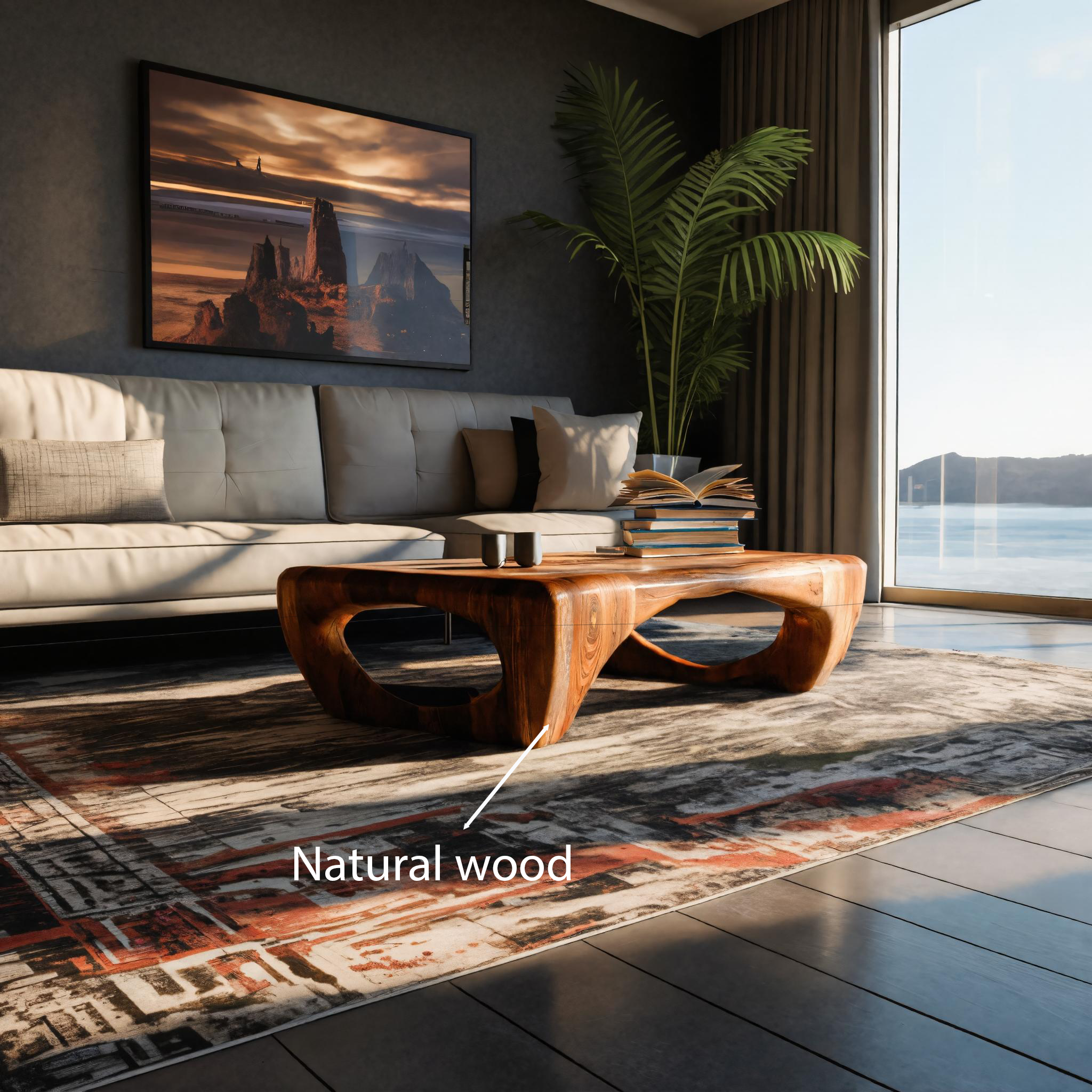 Modern Coffee Table For Living Or Bedroom Decor RTTHTTCF019