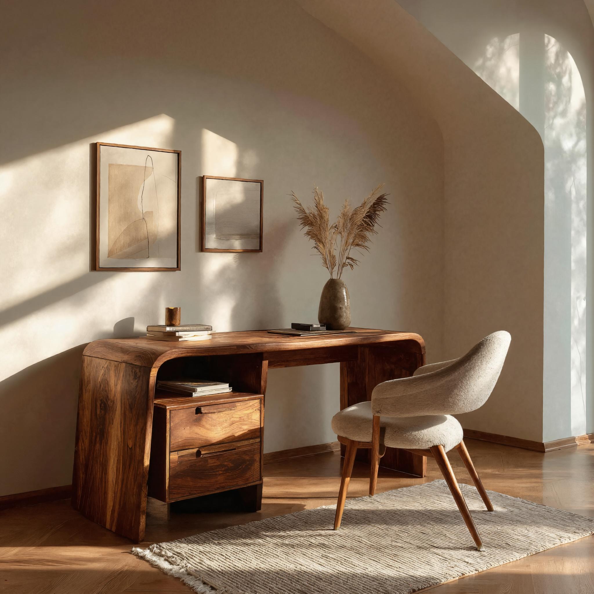 Modern Writing Desk With Drawers For Workspace RTTHHNDE102