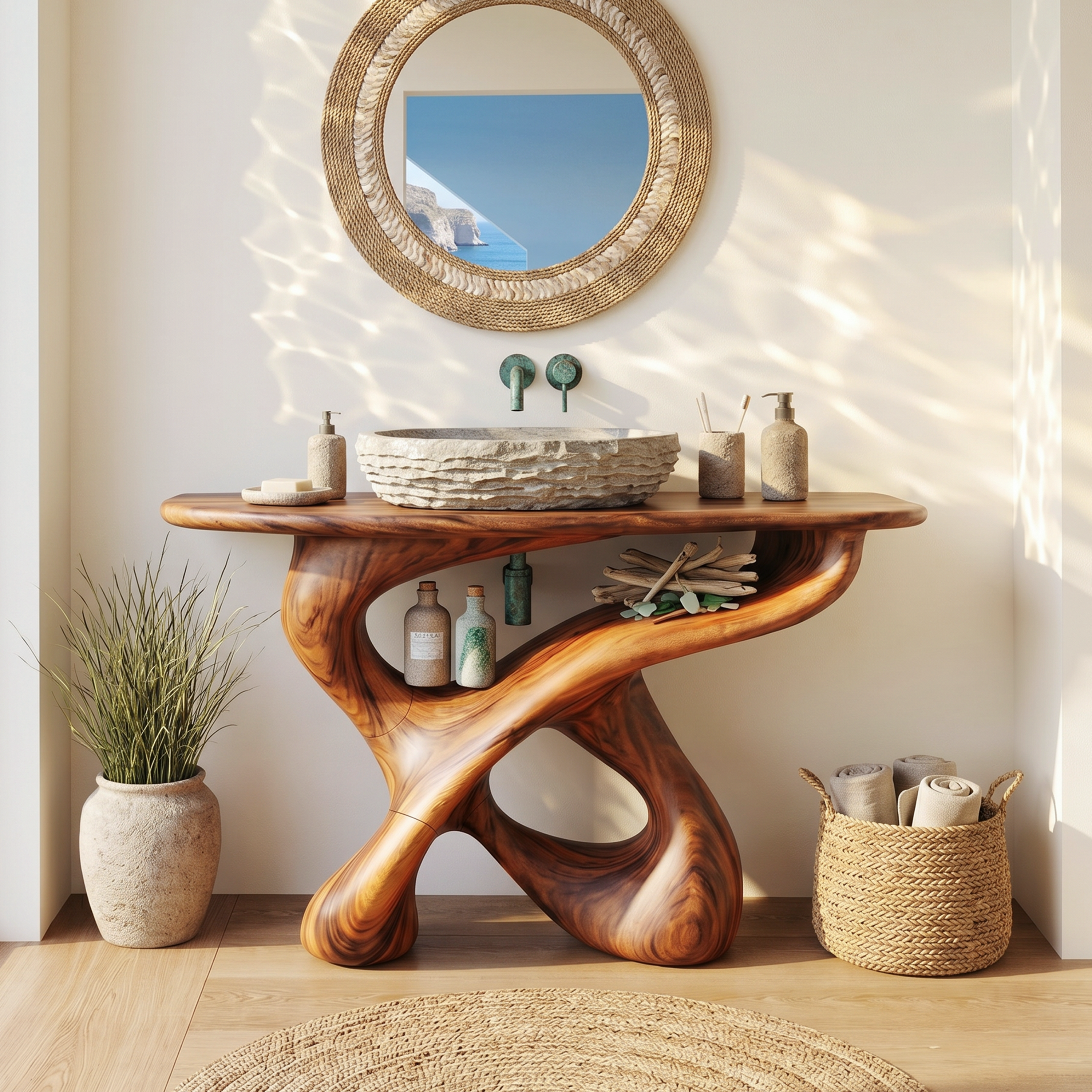 Farmhouse Vanity For Handmade Bathroom Furniture SILDTTNBRV010