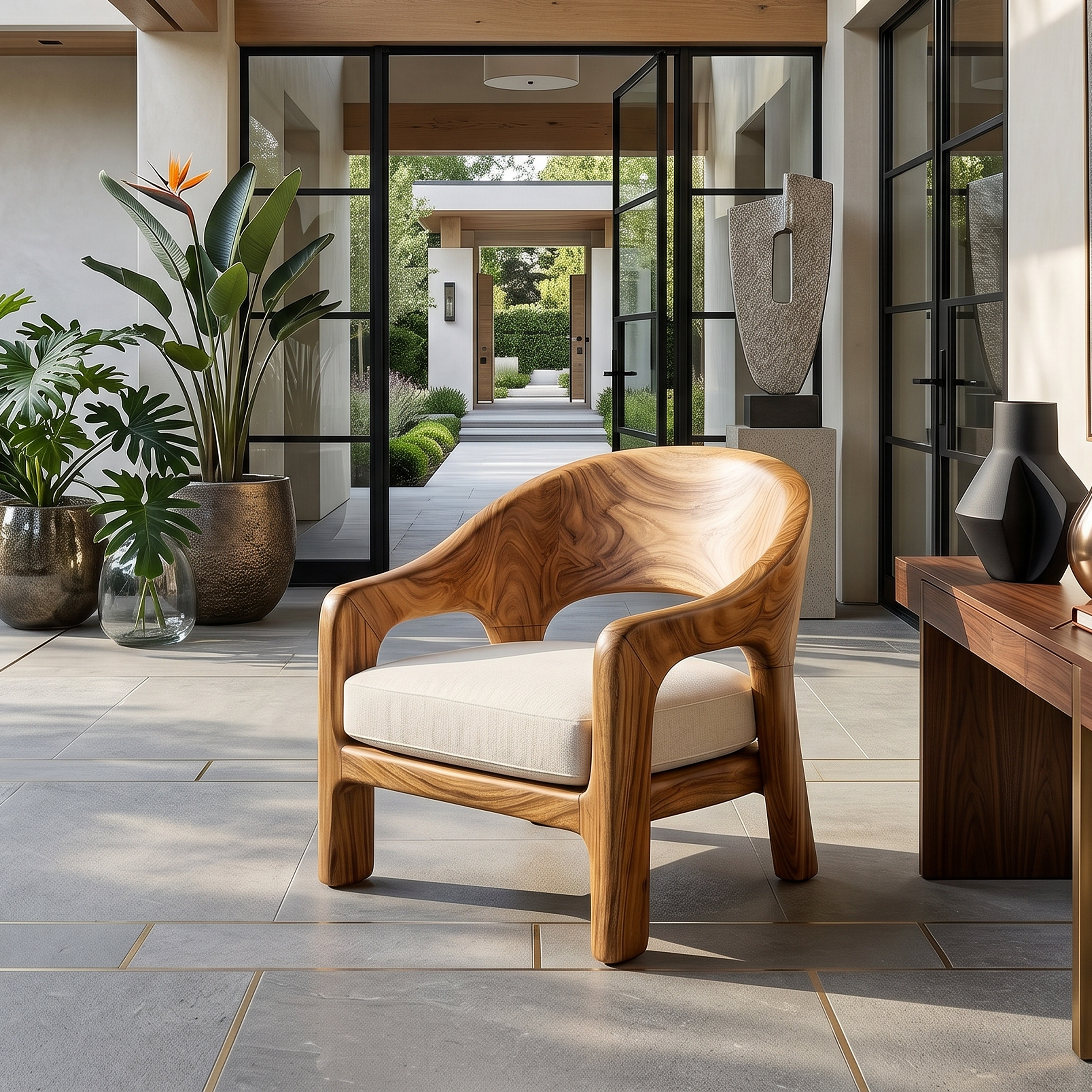 European Contemporary Lounge Chair Luxury Bedroom SILDTTRCHR008