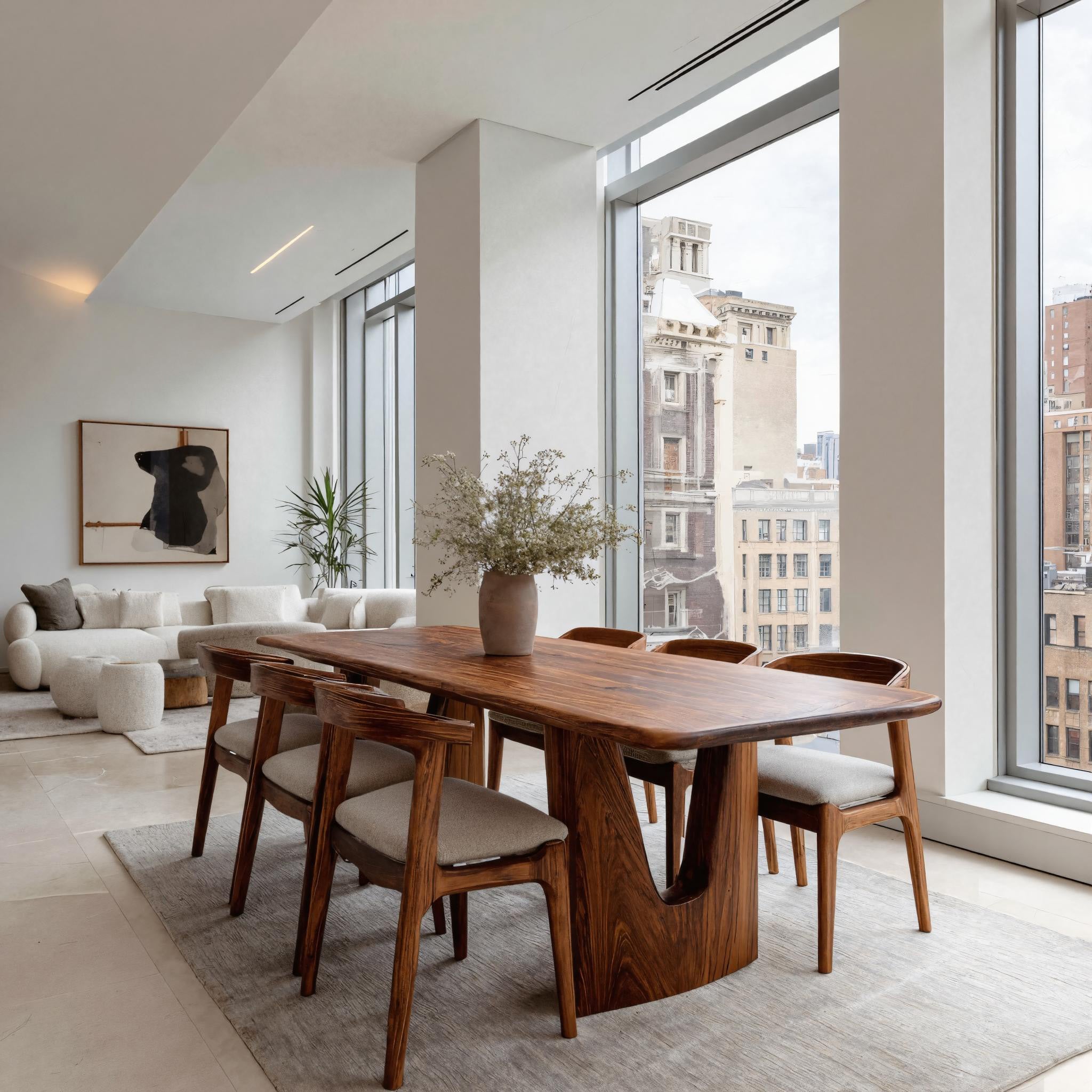Modern Handcrafted Dining Table For Dining Room RTTHHNDN029