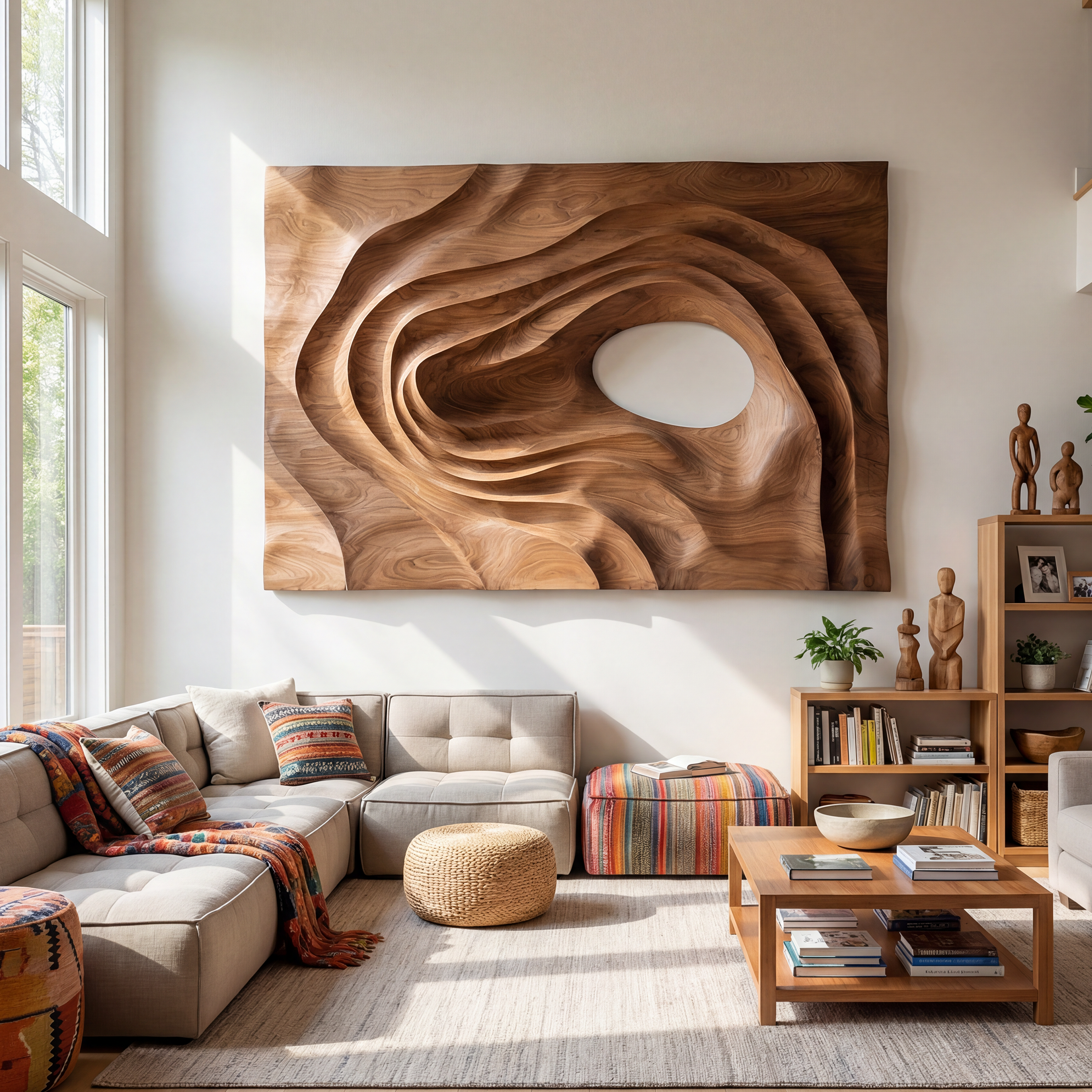 Modern Artistic Wall Art Panel For Bedroom Interior SILDTTNWA086