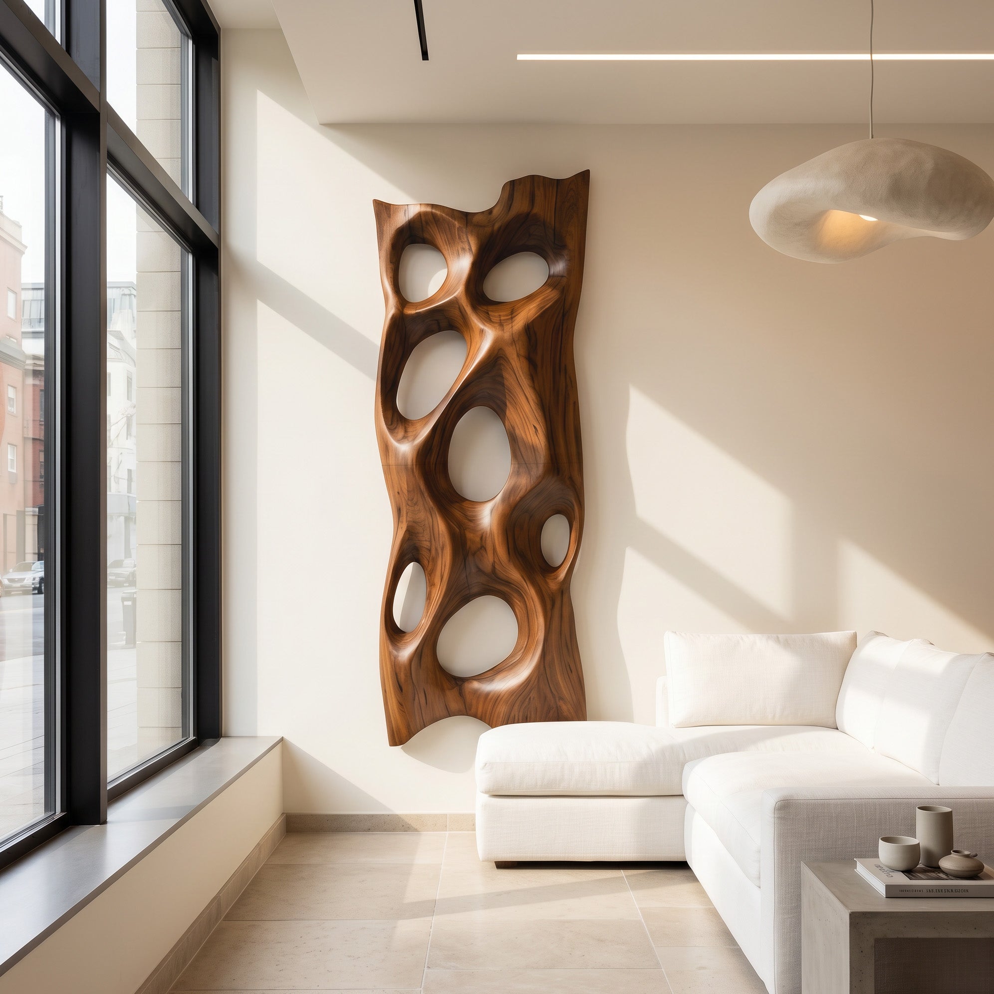 Contemporary Sculptural Wall Art With Abstract Design For Entryway SITHHNWA024