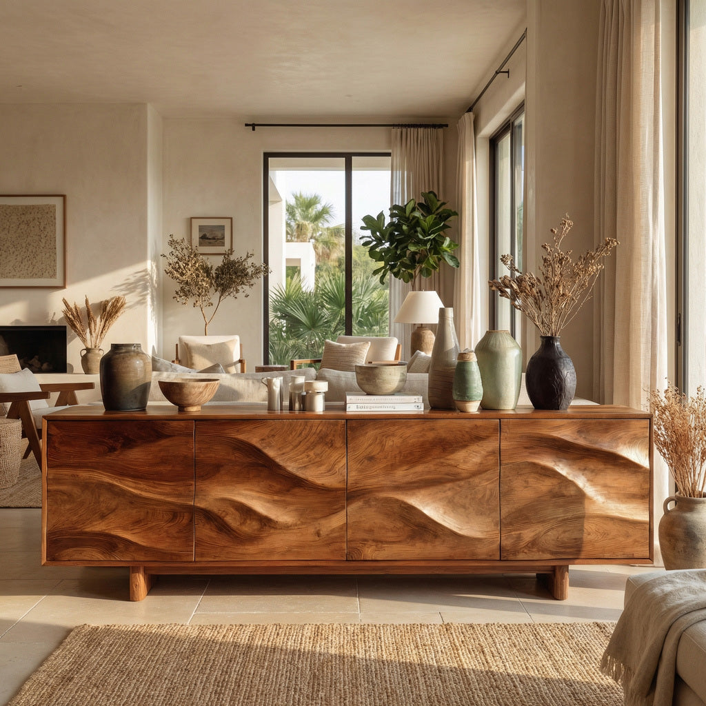 Minimalist Modern Sideboard Console For Living Room RTTHHNSD020