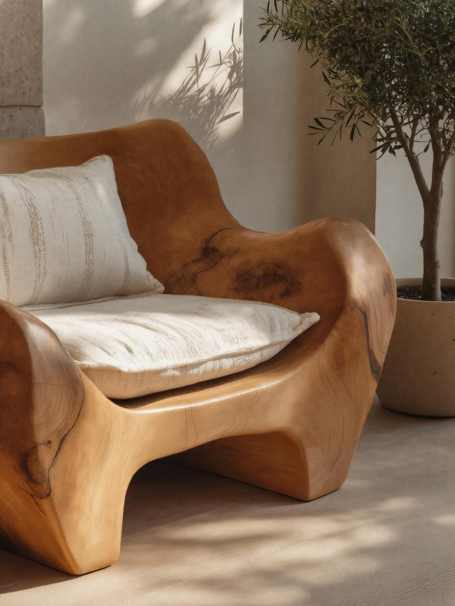Modern Sculpted Armchair For Living Room Or Lounge SITHHNCHR039