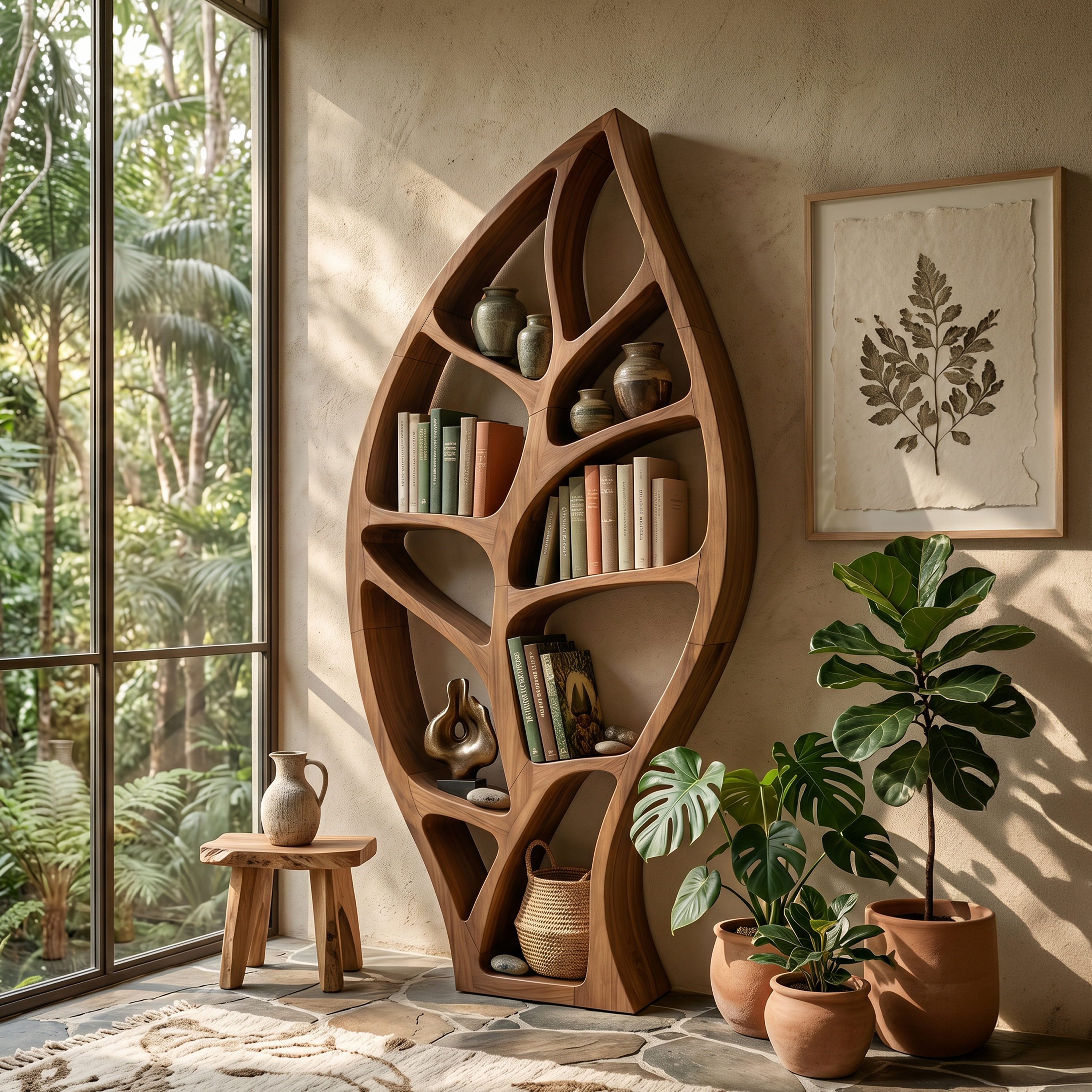 Minimalist Open Bookcase For Modern Home Office SILDTTNBS043