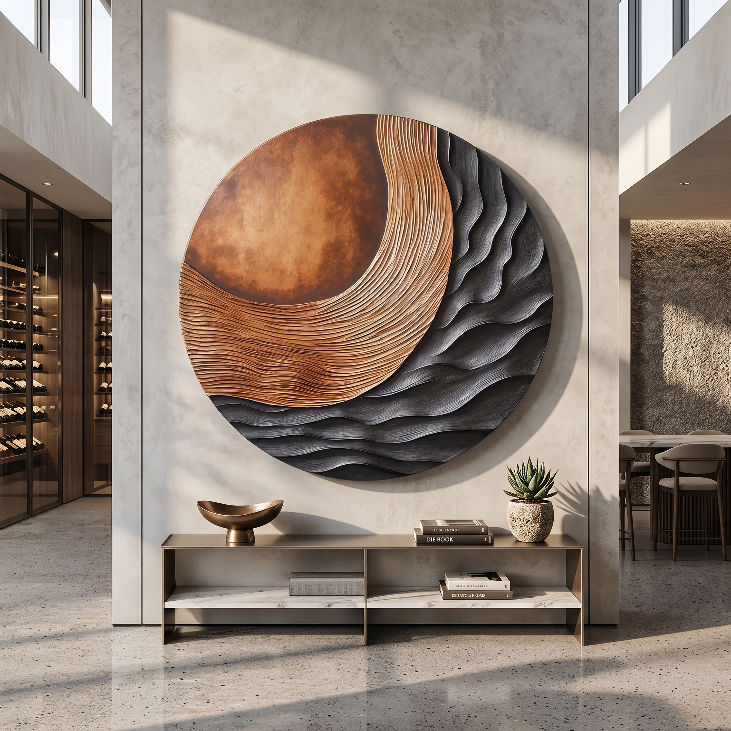 Farmhouse 3D Wood Wall Art For Bedroom Rustic Ambience SILDTTRWA001