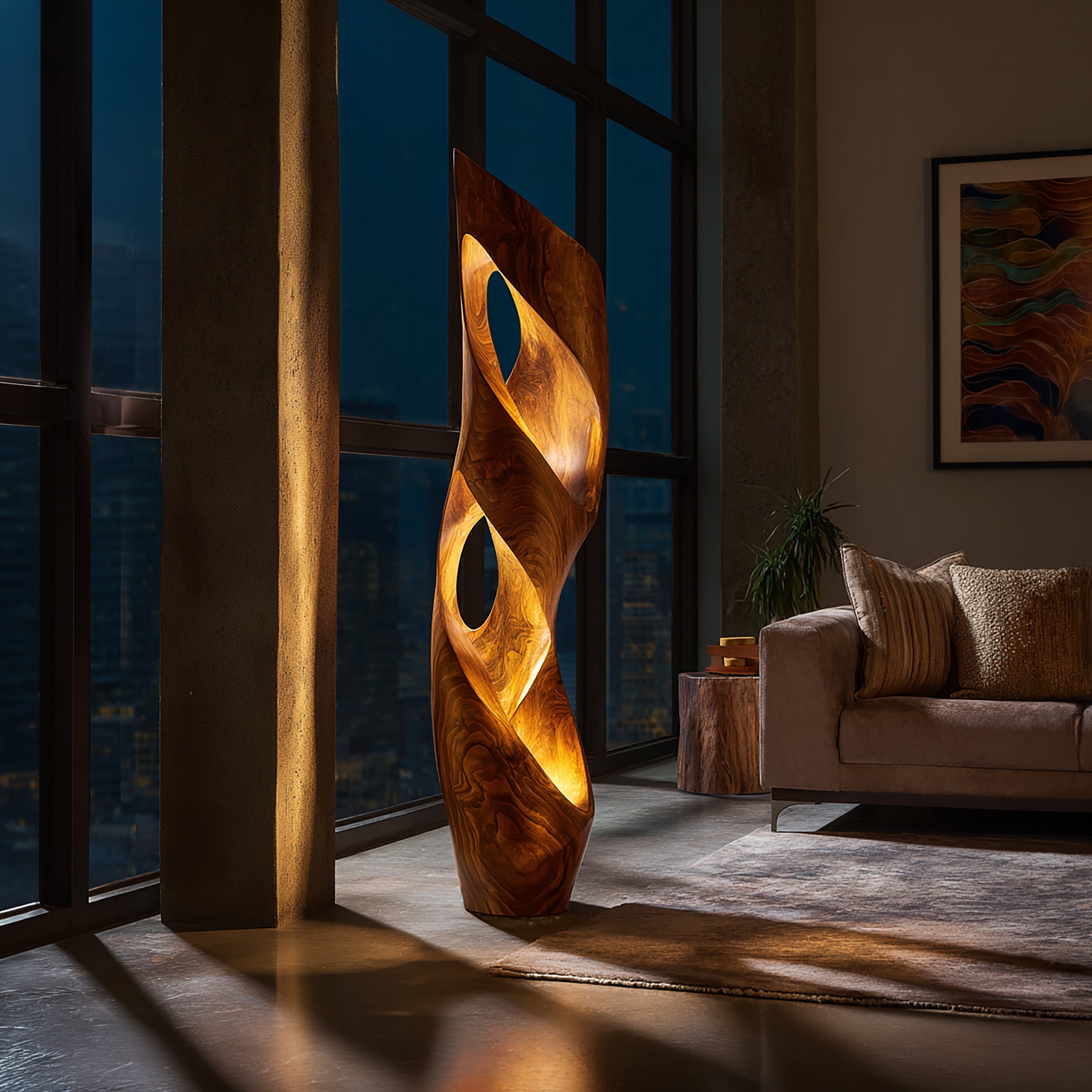 Contemporary Table Lamp Office Desk Living Room Corner Space SILDTTRLAM041