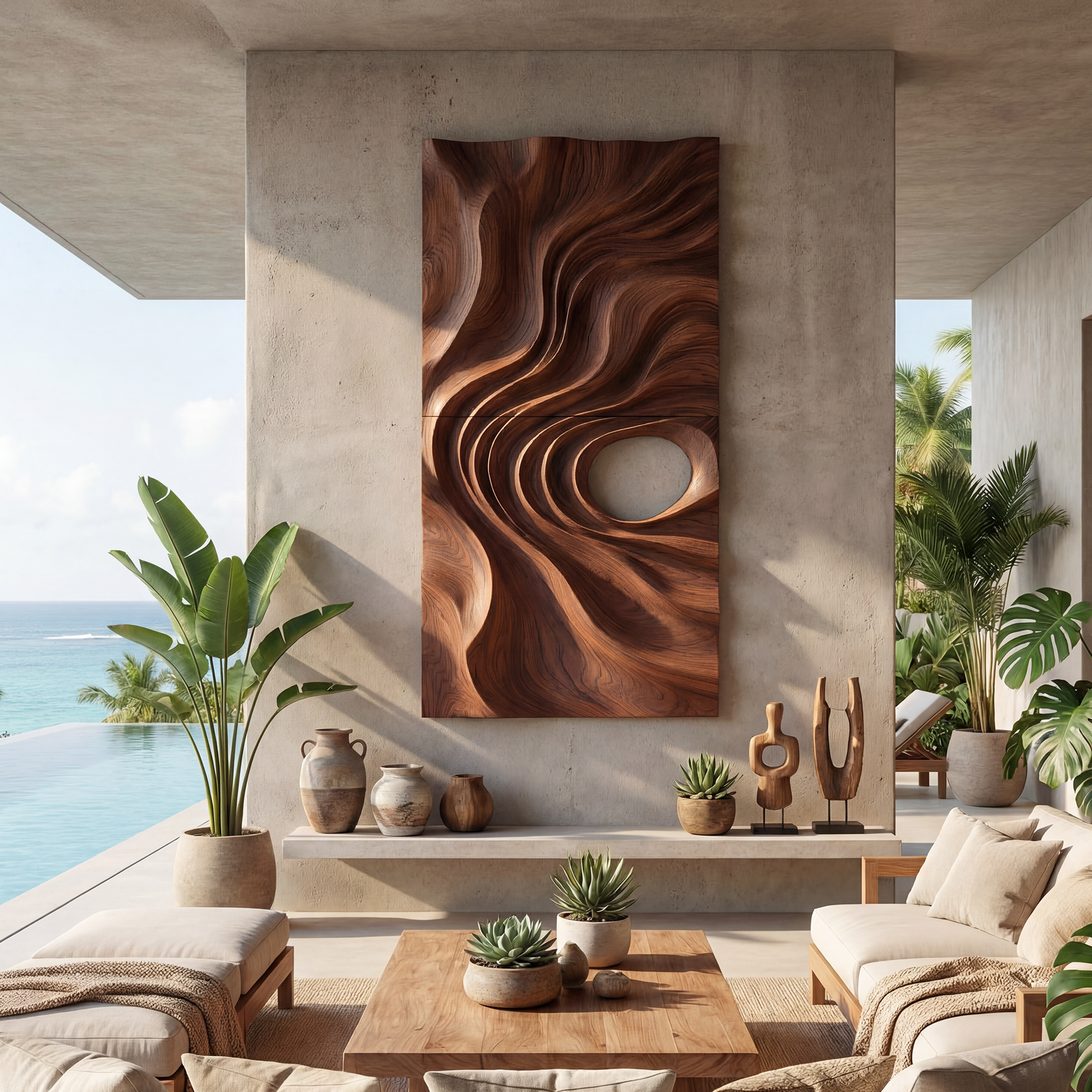 Minimalist Artistic Wall Art Panel For Living Room SILDTTNWA094