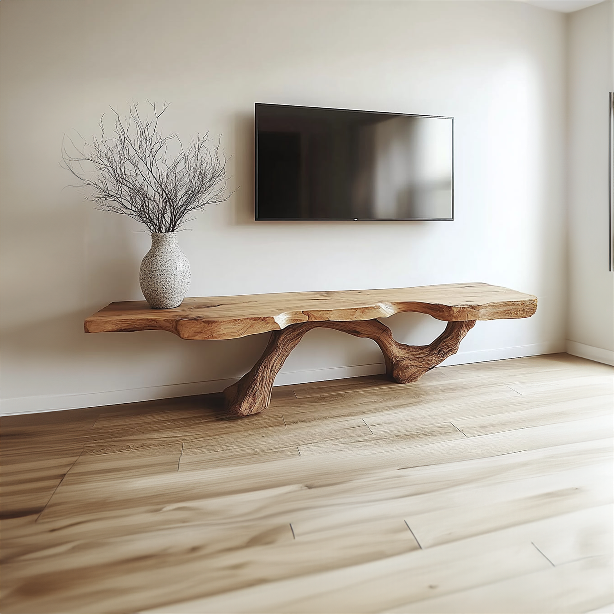 Mid Century Modern TV Stand Console Minimalist Home SINLKICS312