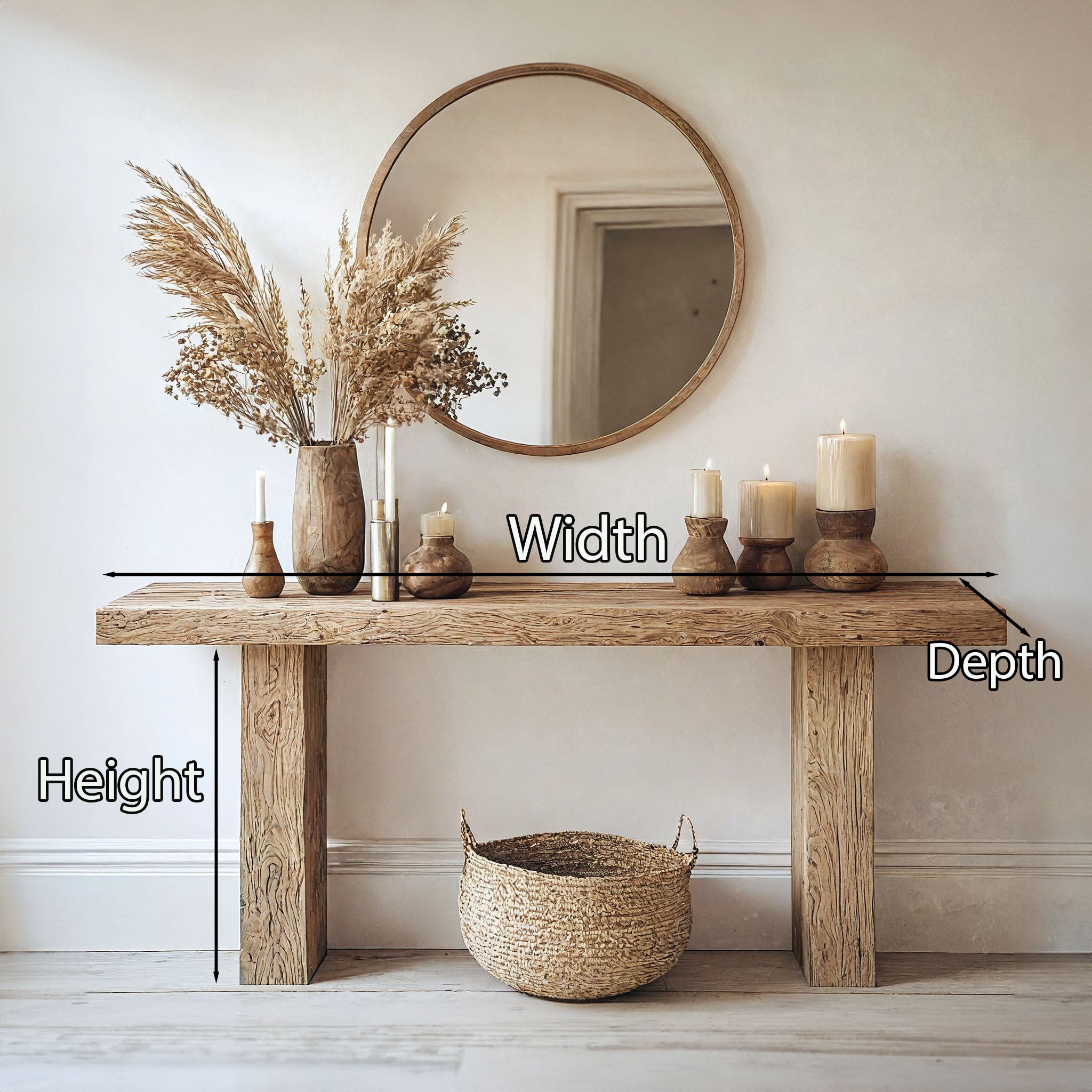 Woodworking Side Table Decor SILDTCS065