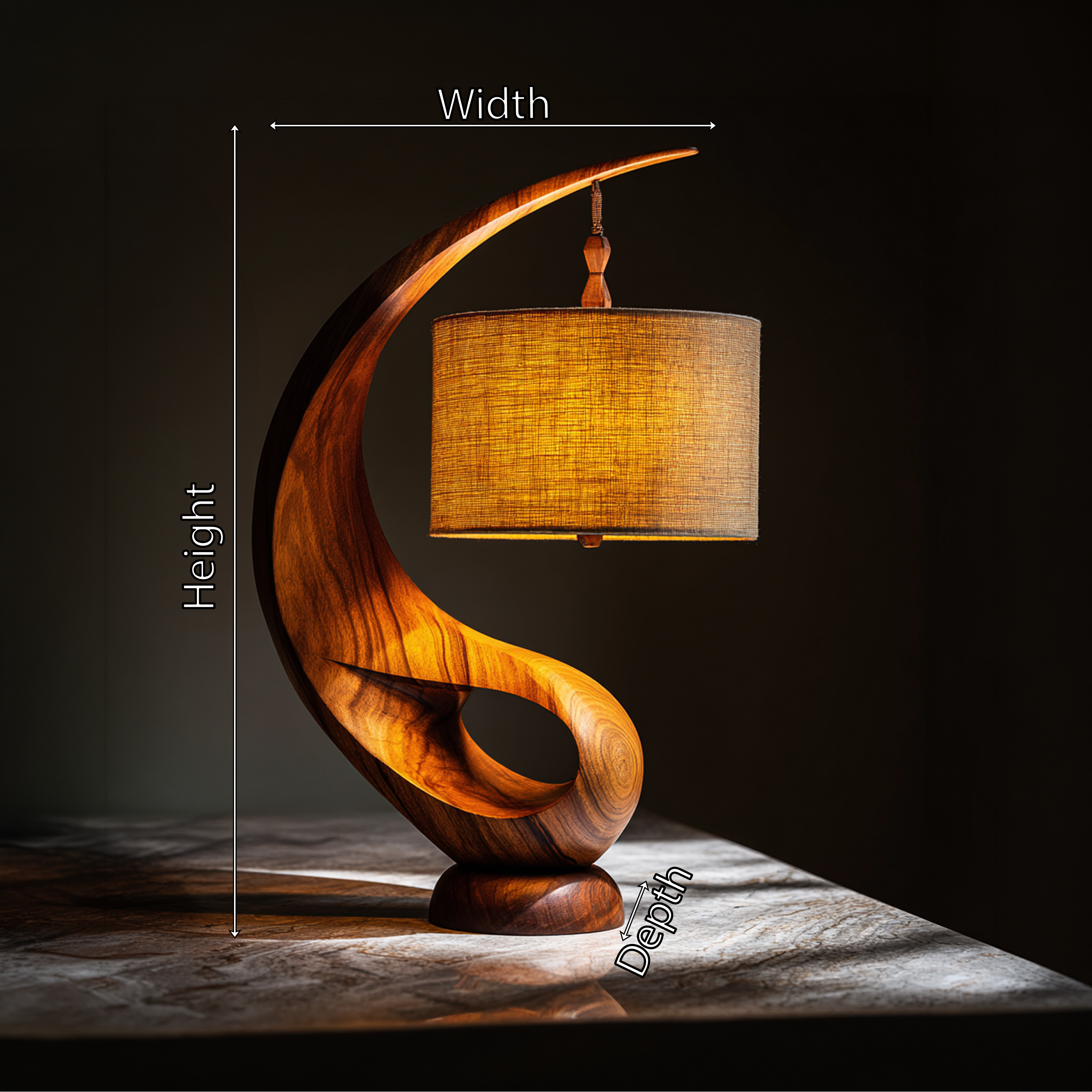 Modern Decorative Lamp Living Room Hallway Entryway Corner Space SILDTTRLAM029