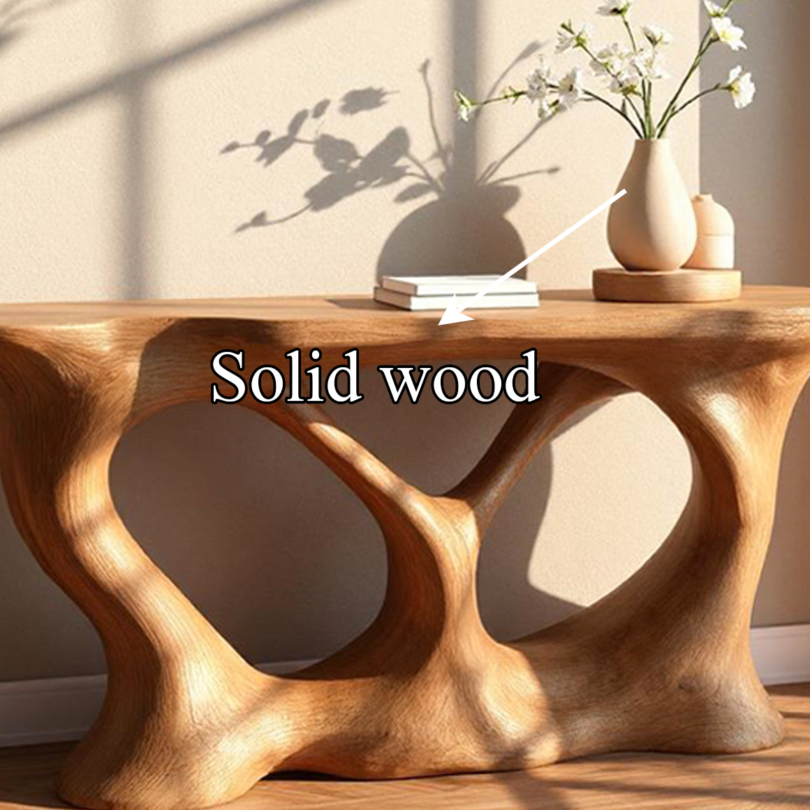 Rustic Branch Console Table Hallway Accent Living Room SINLSACS271