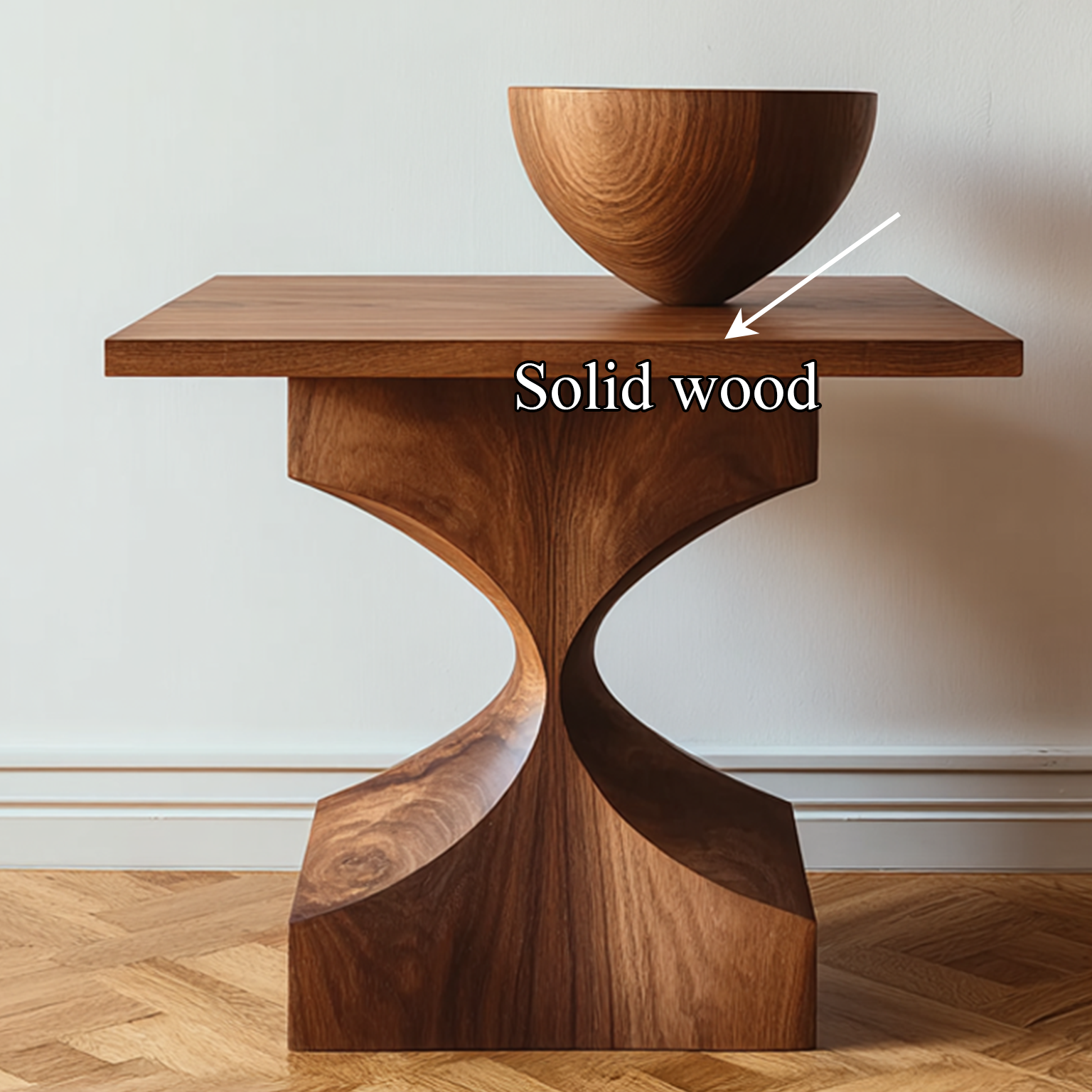 Mid Century End Table Living Room SINLSABT030