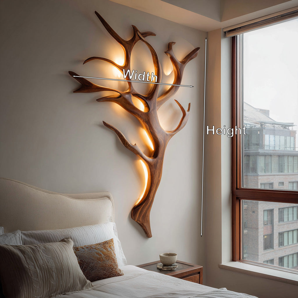 Handcrafted Branch Wall Lamp For Wall Decor RTTHHNLAM061