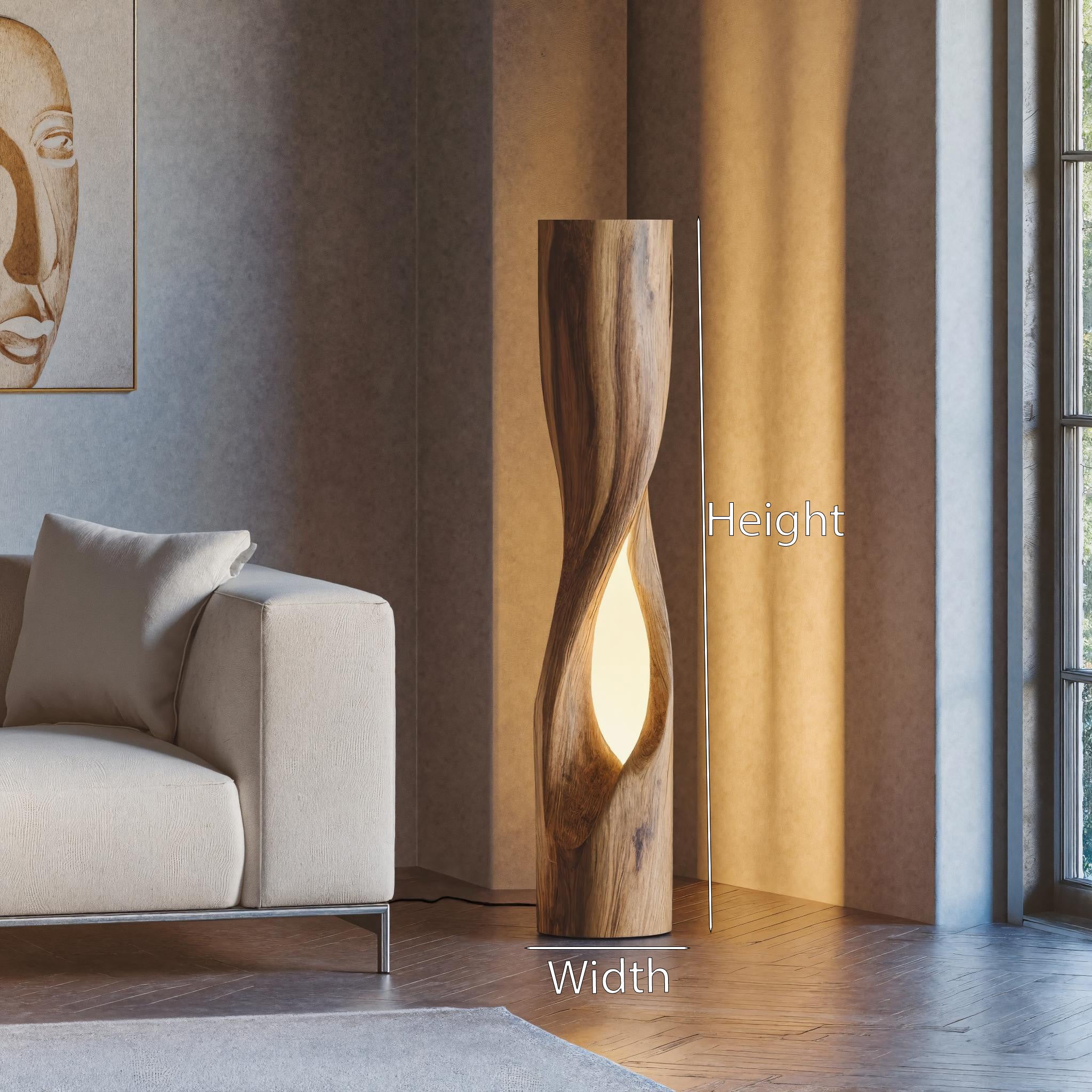 Minimal Floor Lamp For Living Space RTTHHNLAM036