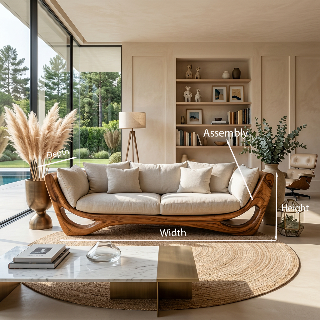 Modern Frame Sofa For Living Room Or Lounge SITHTTCHR044