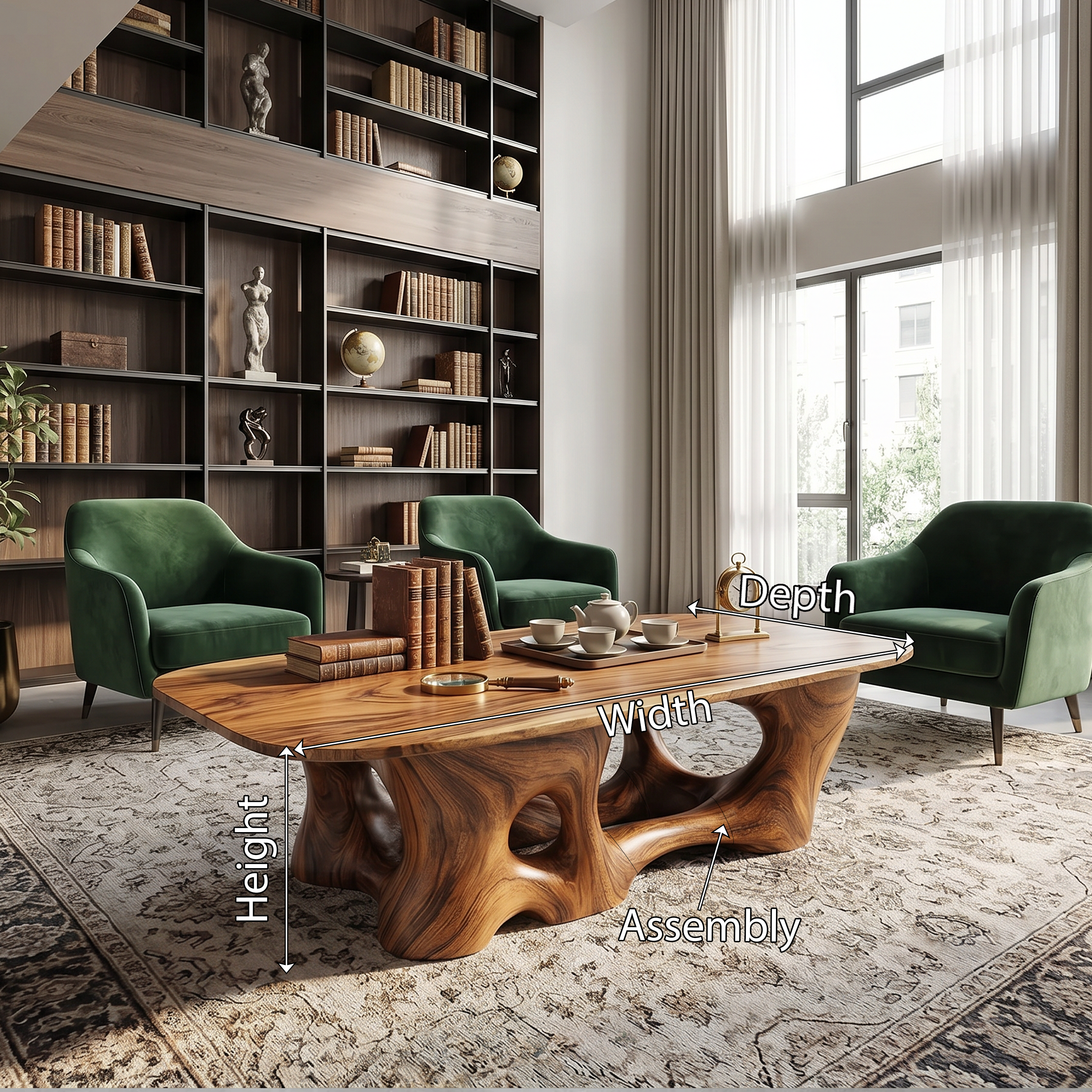 Mid Century Low Table For Timeless Room Furniture SILDTTRCF014